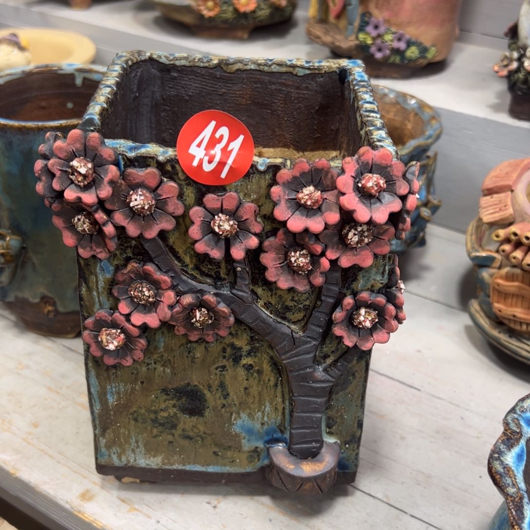 陶瓷微瑕431 号陶然花器厂家直销