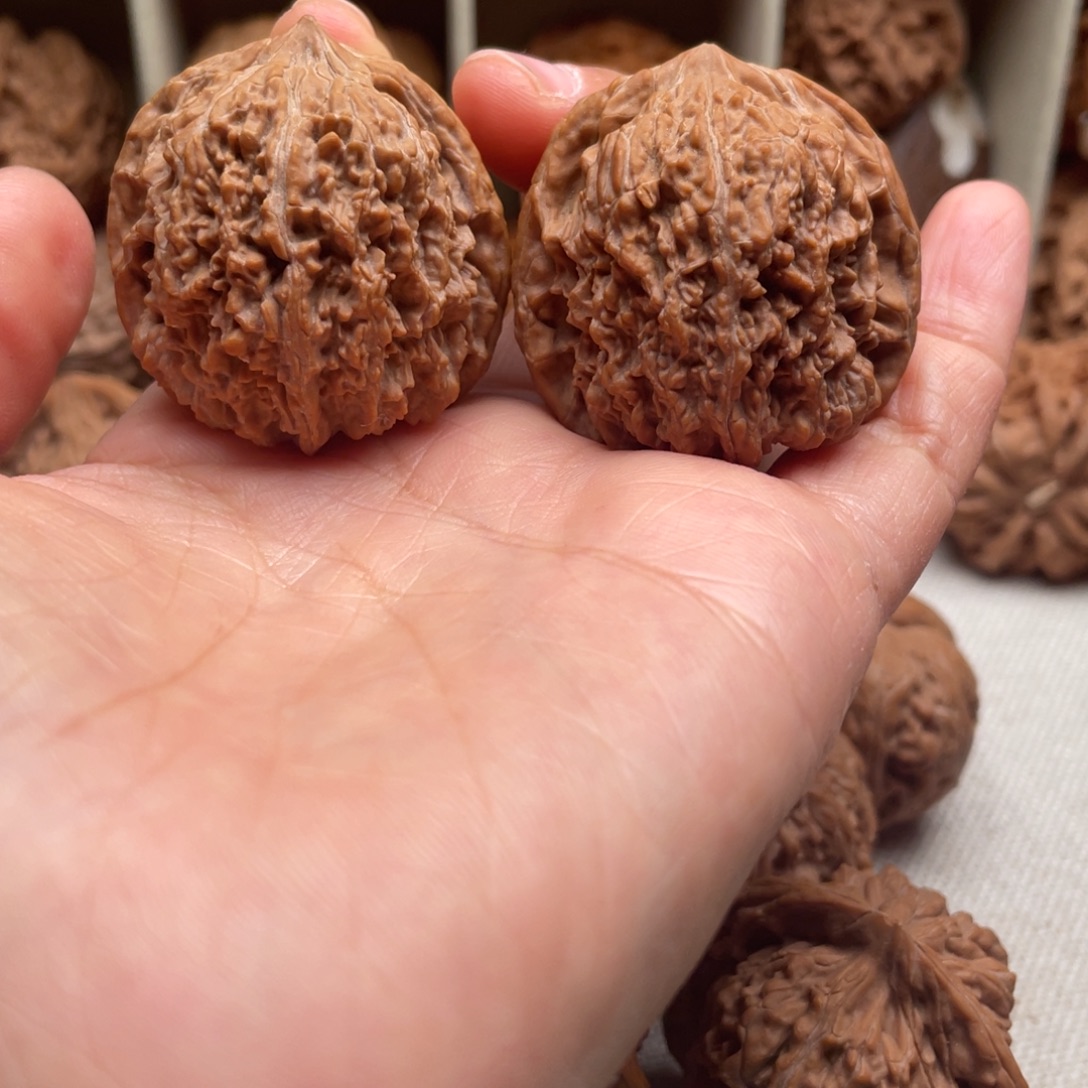 乡***路吊坠文玩核桃38全品137