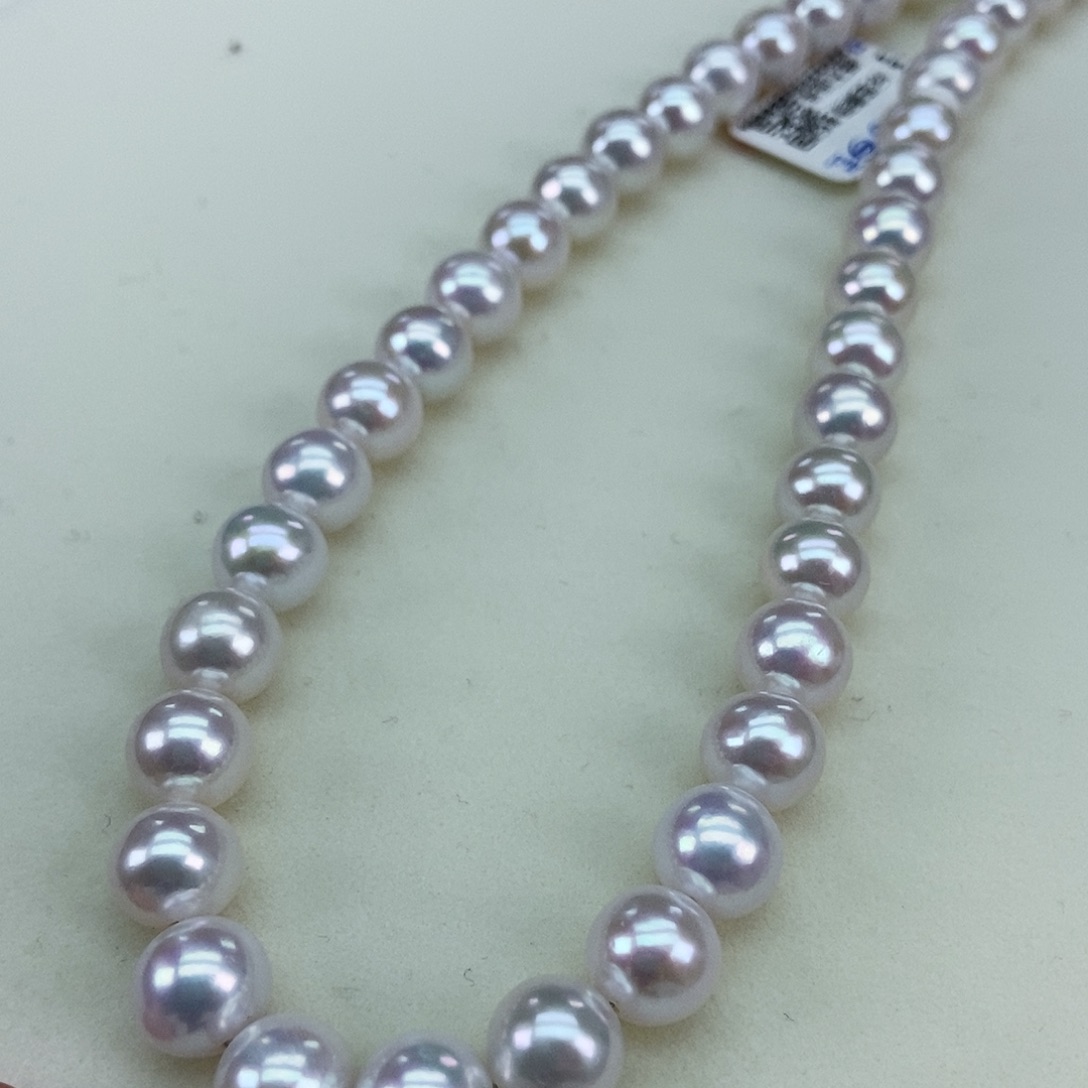 银S925镶嵌淡水珍珠8/9极强钻-石光炫彩媲美3万内毕业