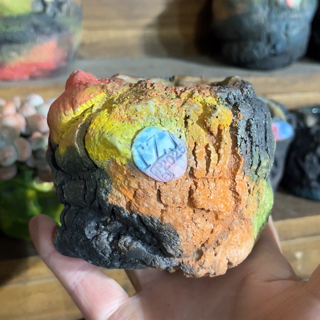 红陶小白孤品内口4.5外高7.5