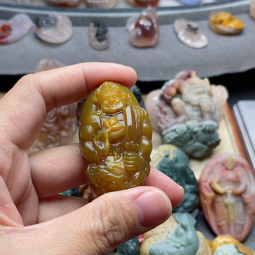 【闪购商品】未镶嵌吊坠定制玛瑙