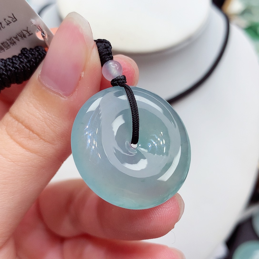 颈饰未镶嵌翡翠翡翠27，26.2/5.5