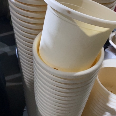 树脂四季2号米黄无托12个