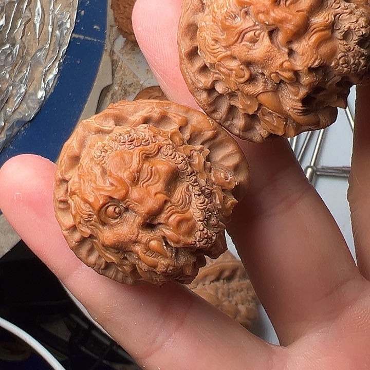 核桃手串/手链核桃雕刻