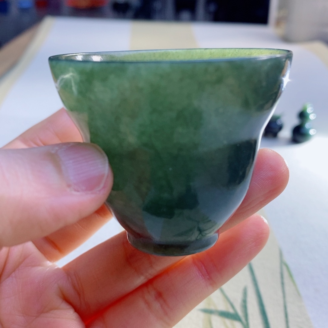 和田玉（青玉）摆件未镶嵌