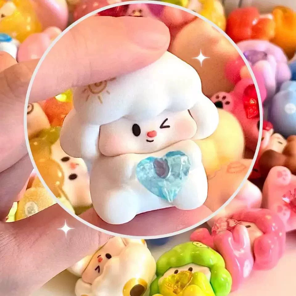 【蛋挞代拆】Buddy初代萌粒--小狗也心动系列潮玩萌粒小摆件