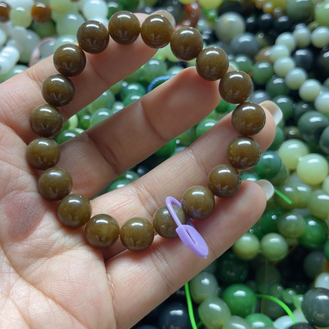 和田玉手链未镶嵌