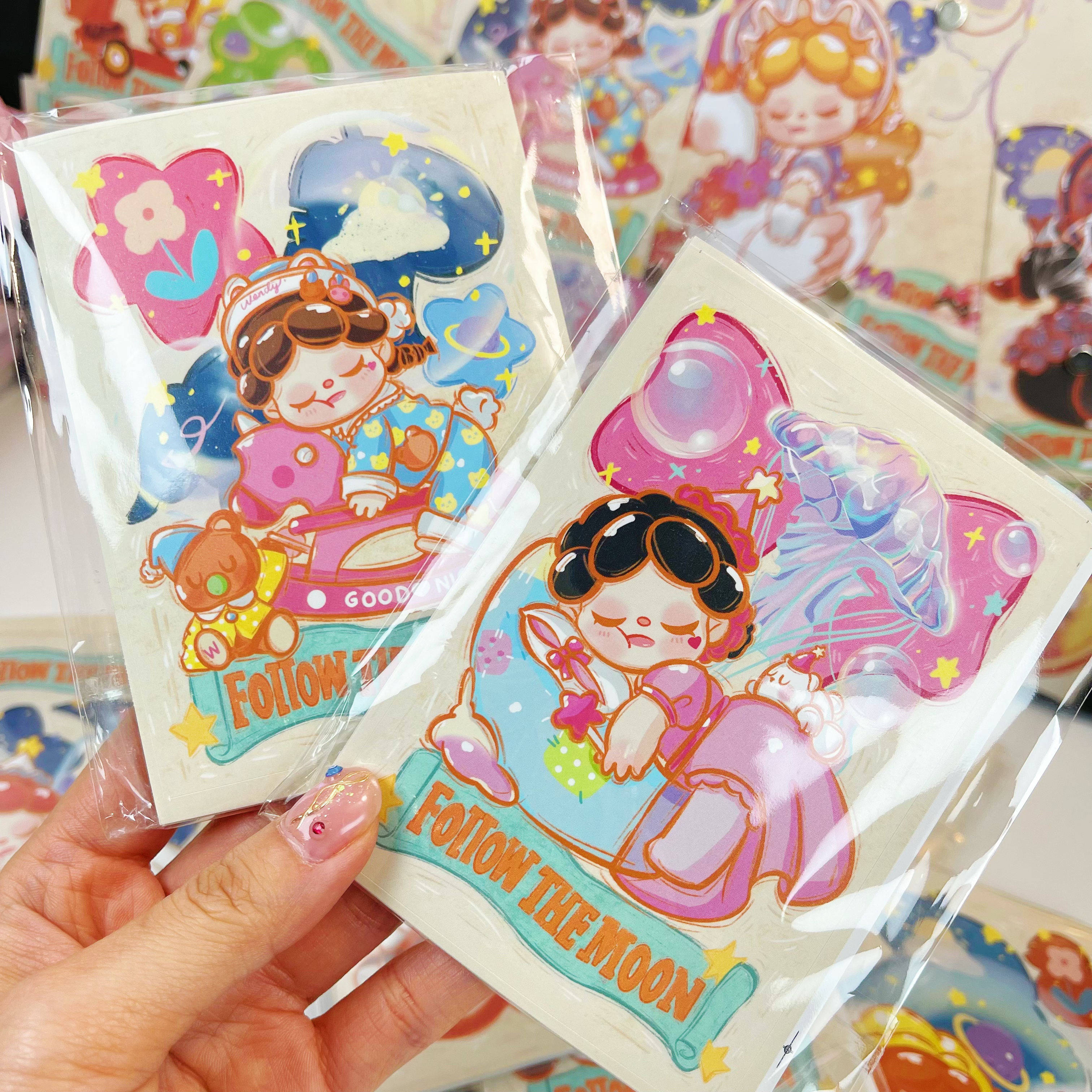 （随单发）梦境收藏家系列封口贴随机一包