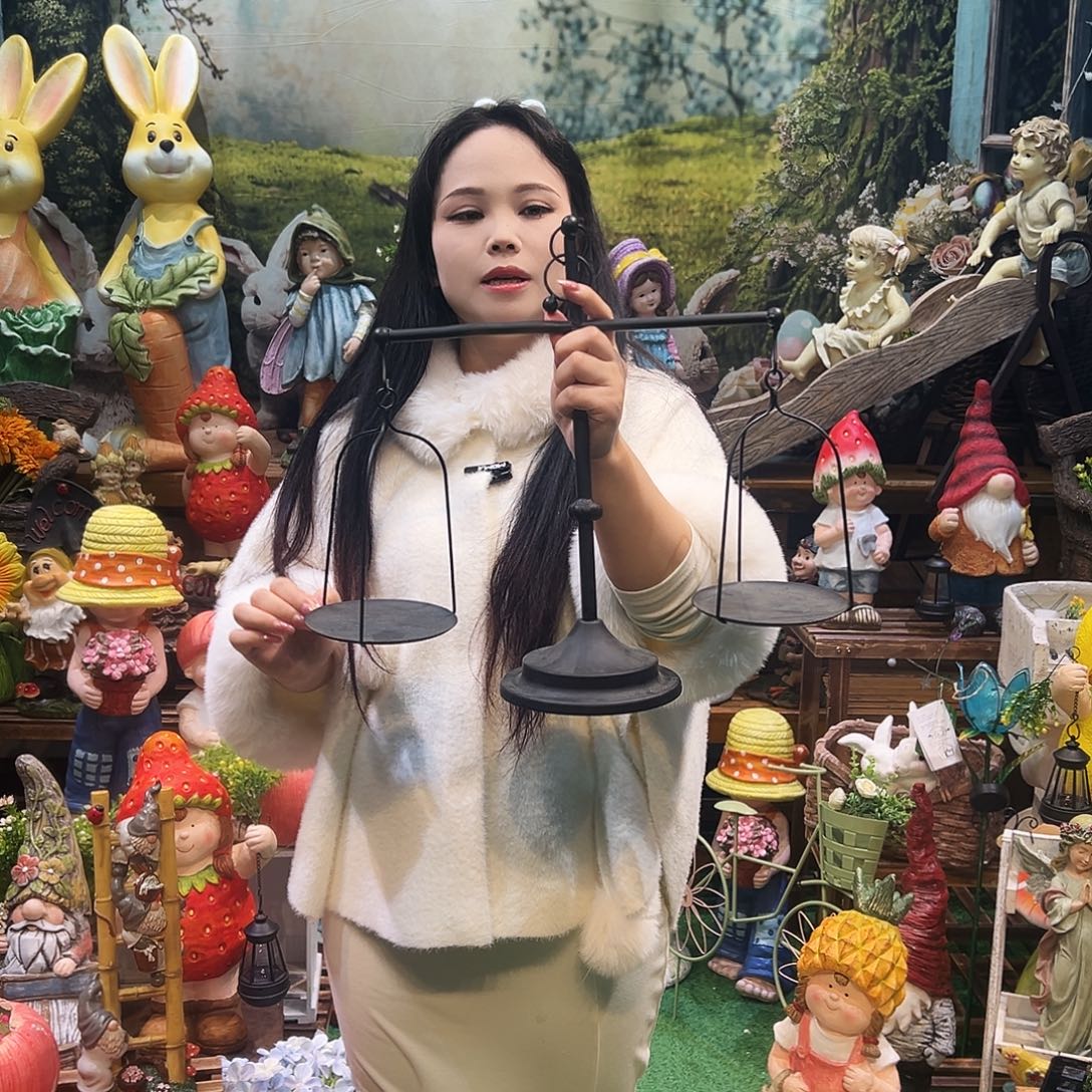 花园摆件红红火火