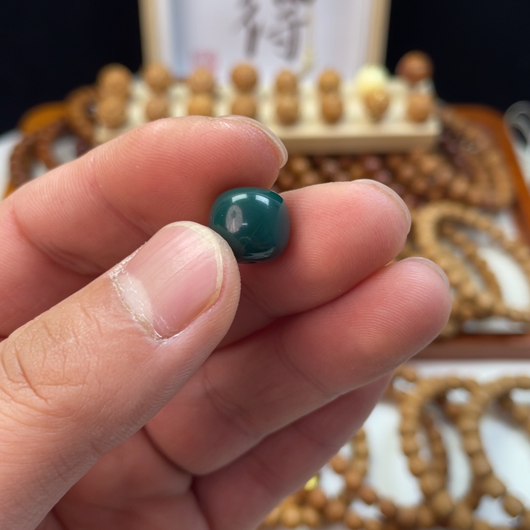 猴头核桃手串琉璃单颗