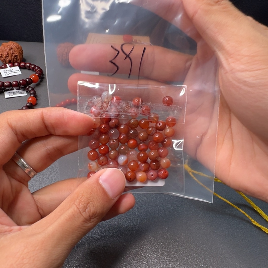 南红玛瑙391号南红6.5+未镶嵌