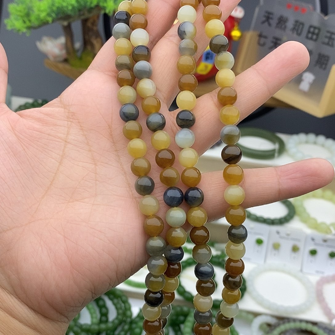 和田玉手链未镶嵌