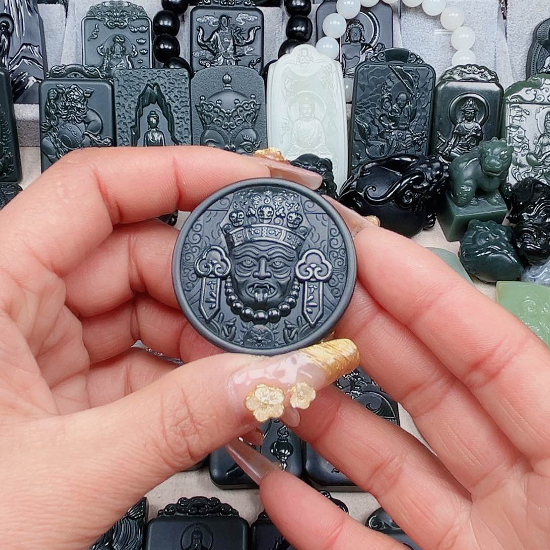 和田玉挂件未镶嵌