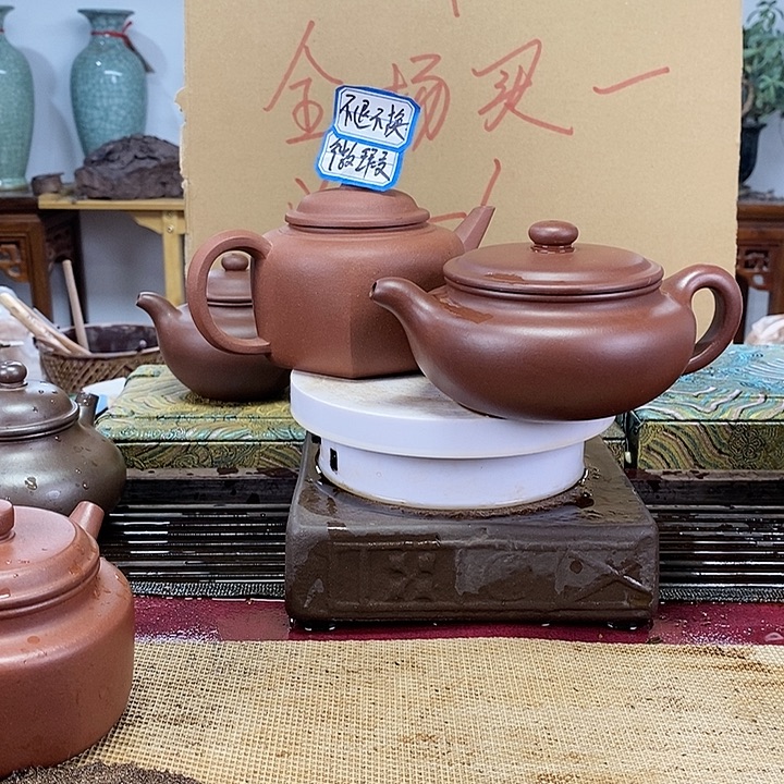 紫砂茶壶原矿零添加