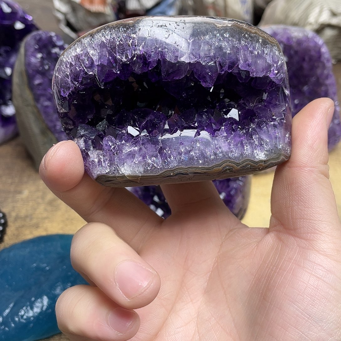 未镶嵌紫晶大型摆件（非配饰）