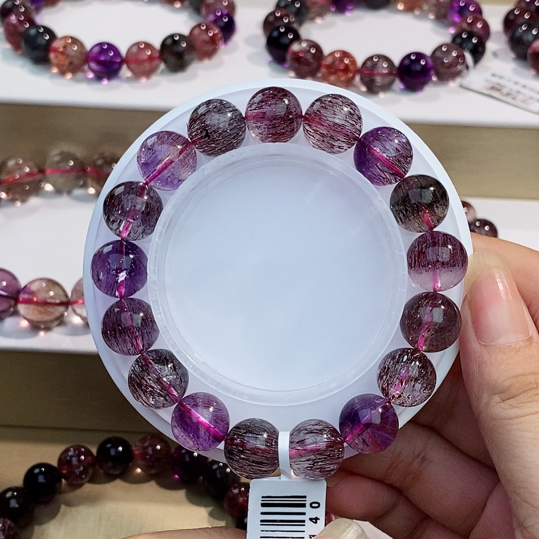 未镶嵌水晶手链黑加仑11