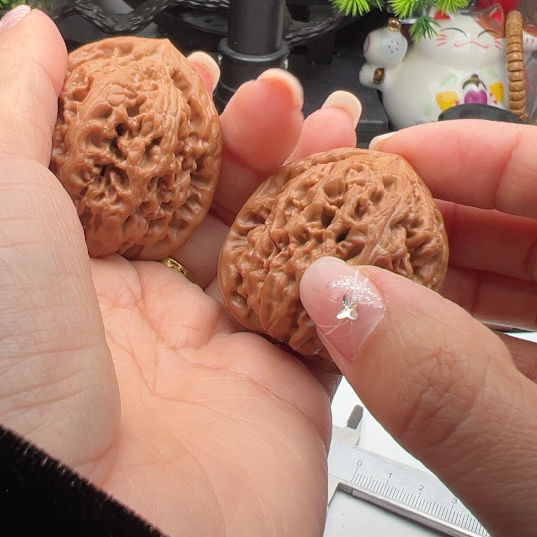 文玩核桃把件凤凰台42