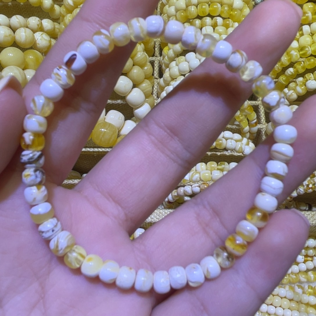 手绳琥珀未镶嵌5m
