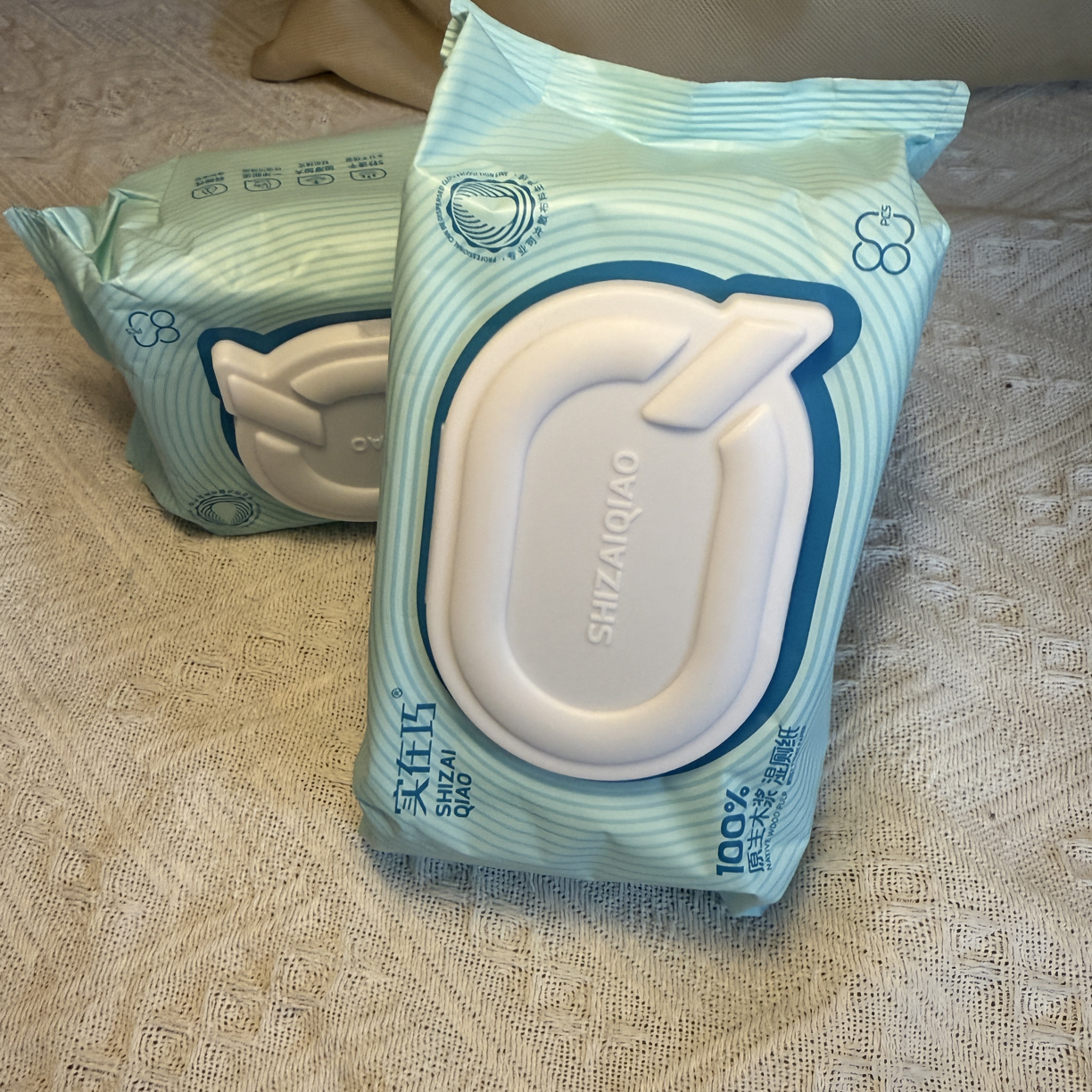 80抽家用厕所湿巾一次性擦手擦屁股专用湿巾