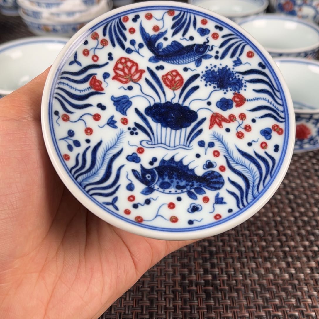 瓷片景德镇陶瓷杯子