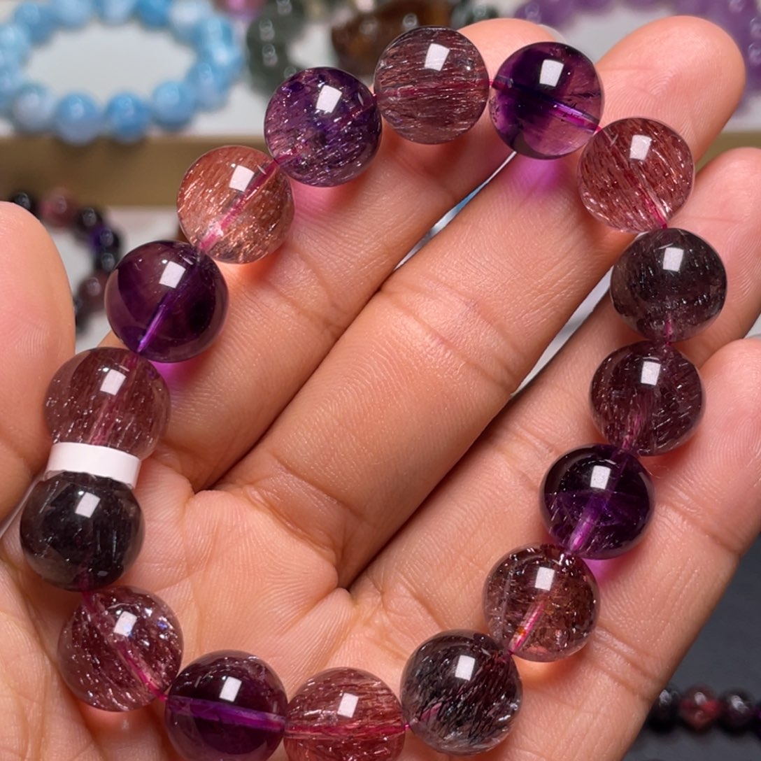 水晶手链未镶嵌超七13m