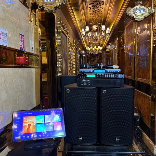 9新  （包邮）鼎泰丰高端RCF单元12寸音响四件套➕悠响点歌机