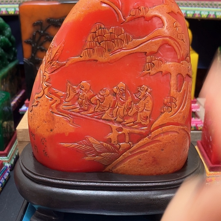 寿山石印石篆刻印章引首章闲章姓名章生日礼物