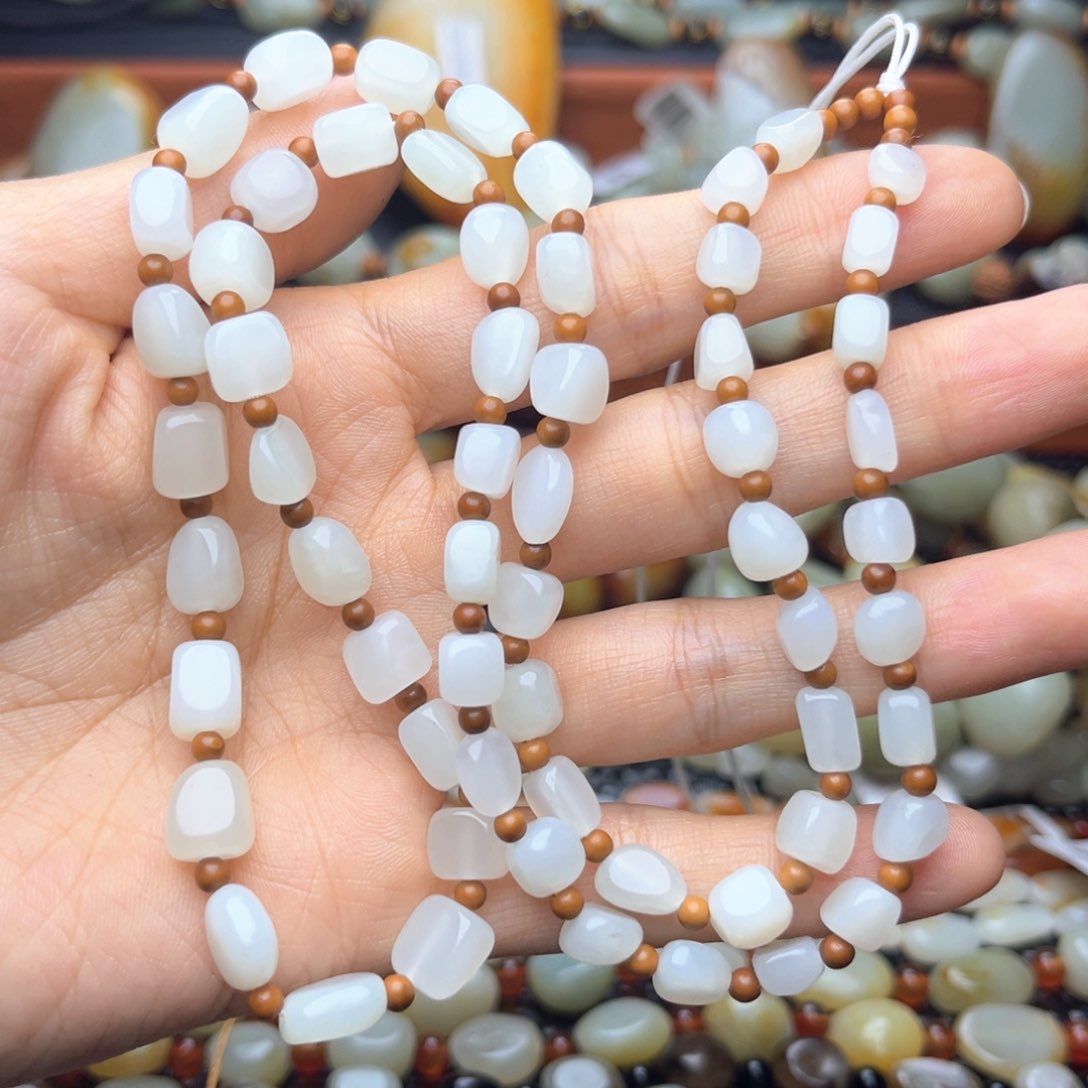 和田玉手链未镶嵌