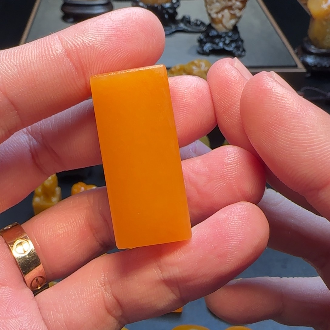 田黄石沐*寿山田黄石