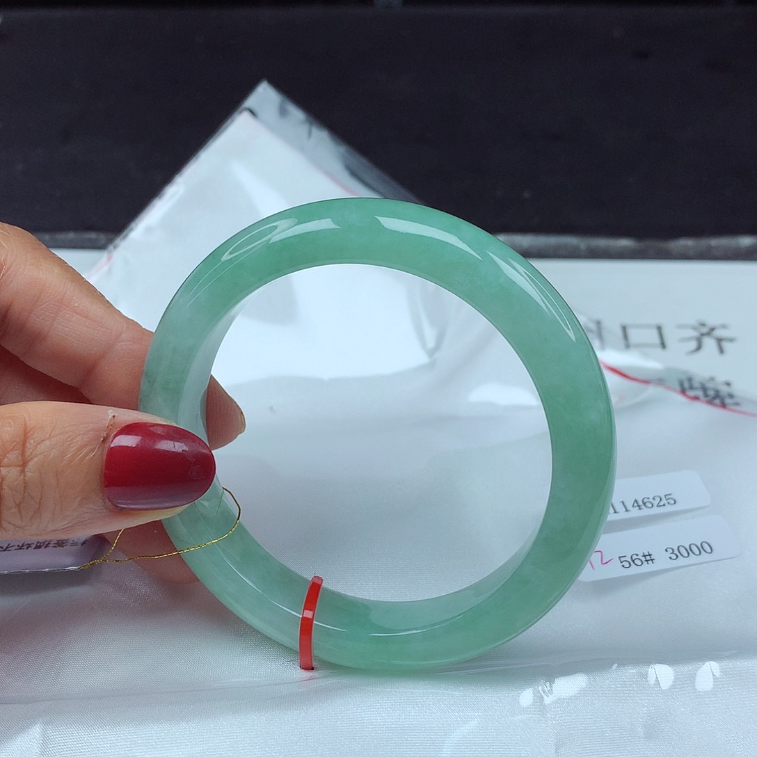 翡翠手镯未镶嵌56圈4625