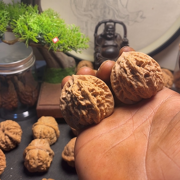 吊坠文玩核桃41盘龙虎