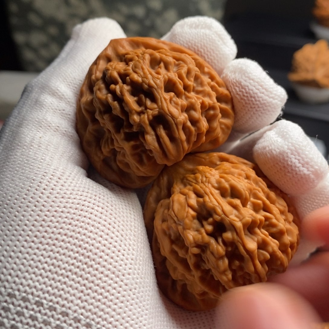 文玩核桃把件天**运核为贵