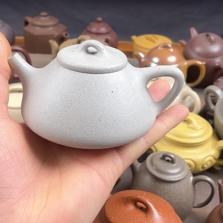 紫砂茶壶处理一把