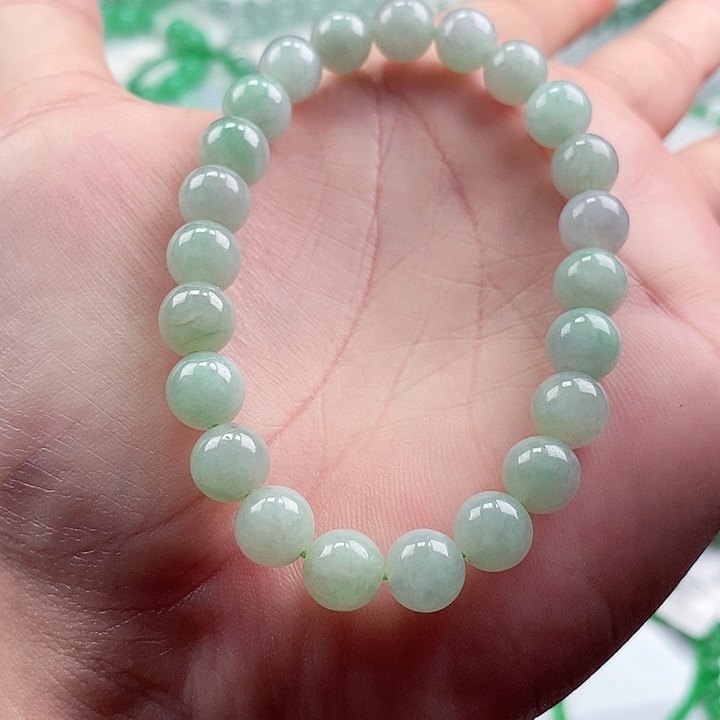 未镶嵌翡翠手链卡8