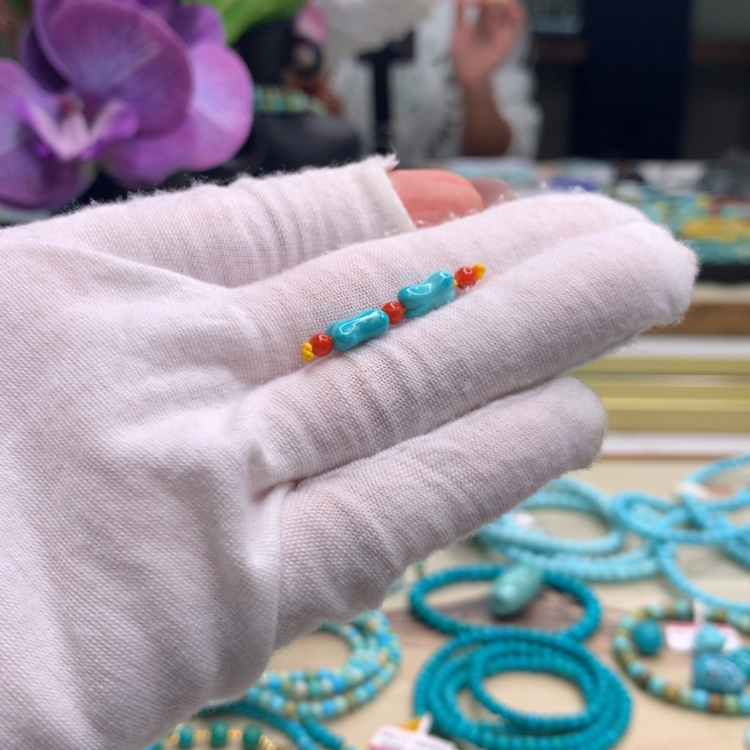 绿松石未镶嵌配饰