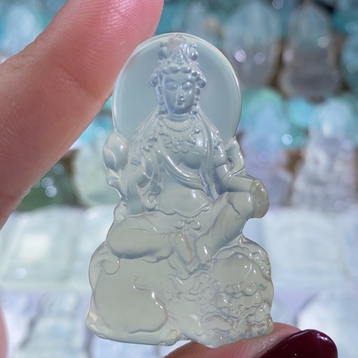 岫玉吊坠未镶嵌吊坠