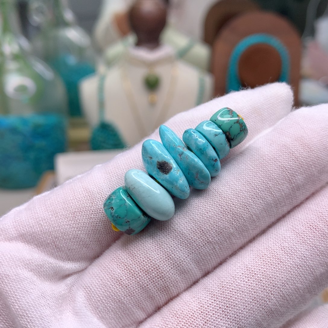 绿松石未镶嵌配饰