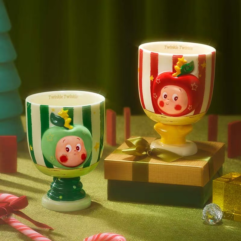 POP MART/泡泡玛特你最珍贵系列-星星人双杯礼盒【鹿】