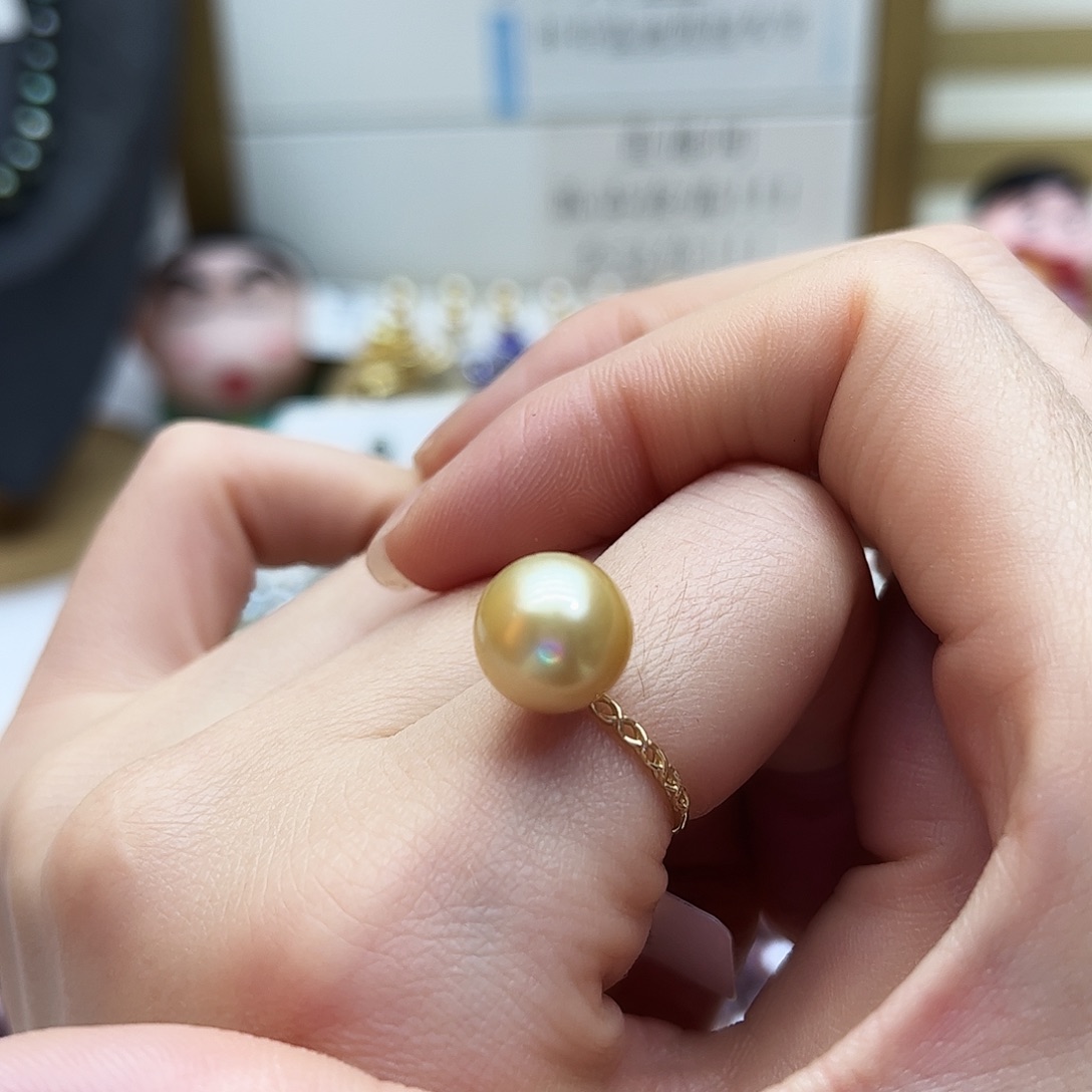 未镶嵌海水珍珠戒指