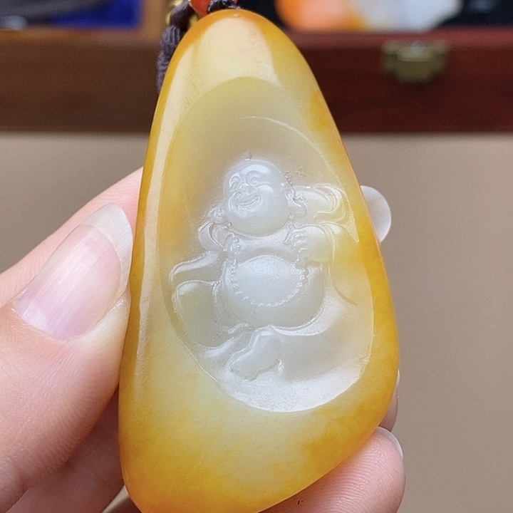 和田玉挂件未镶嵌F