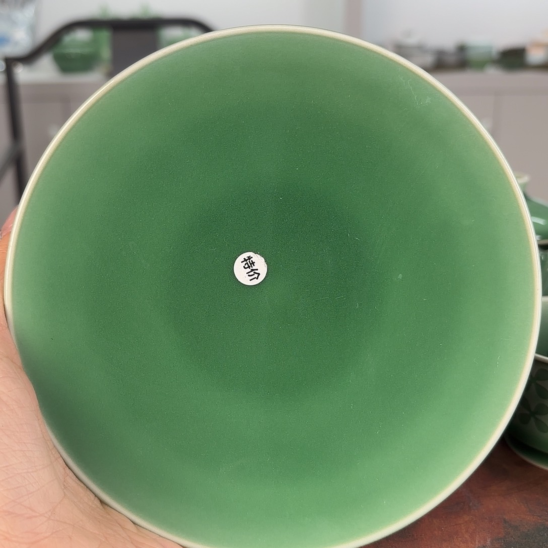 龙泉云间青瓷小米茶器