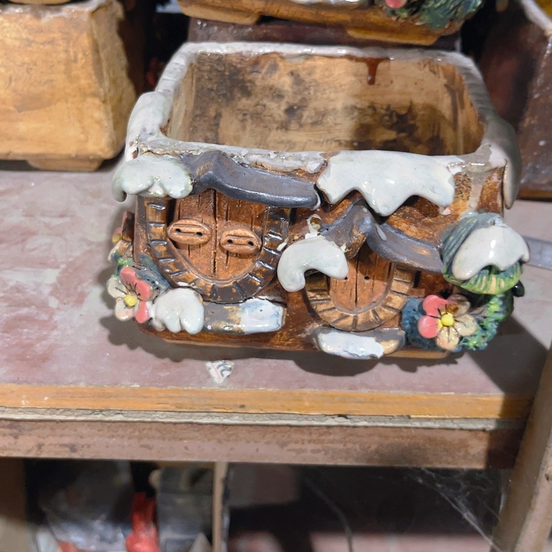 111号陶然花器手工花盆