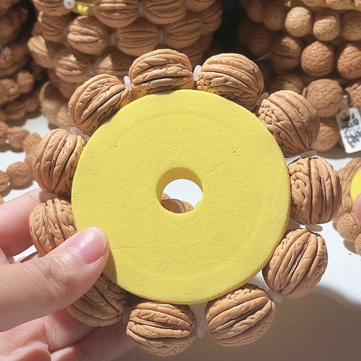 风***声桃核吊坠桃核手串钱袋子49