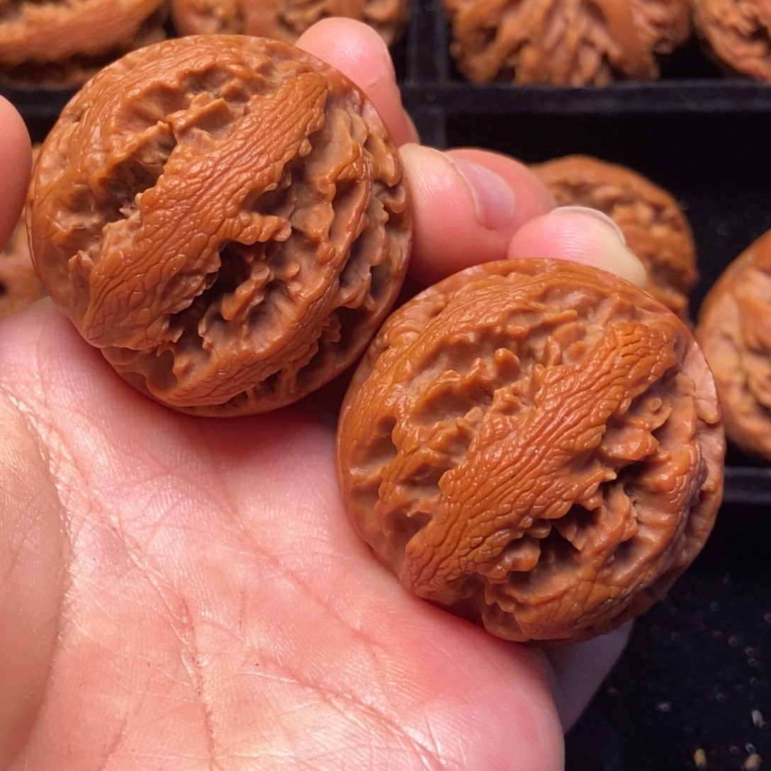 文玩核桃吊坠秦岭山脉核桃