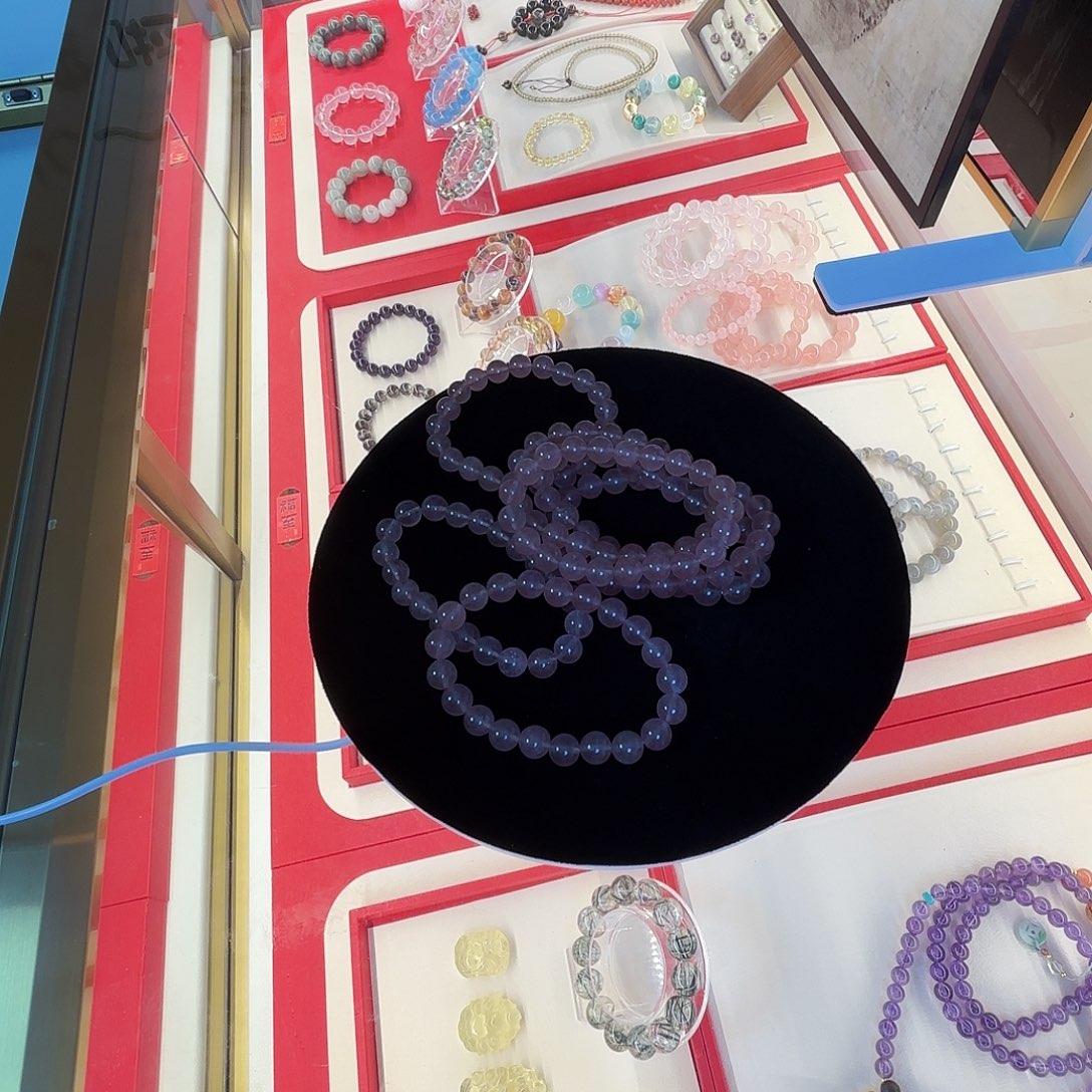 水晶手链未镶嵌天然水晶草莓晶