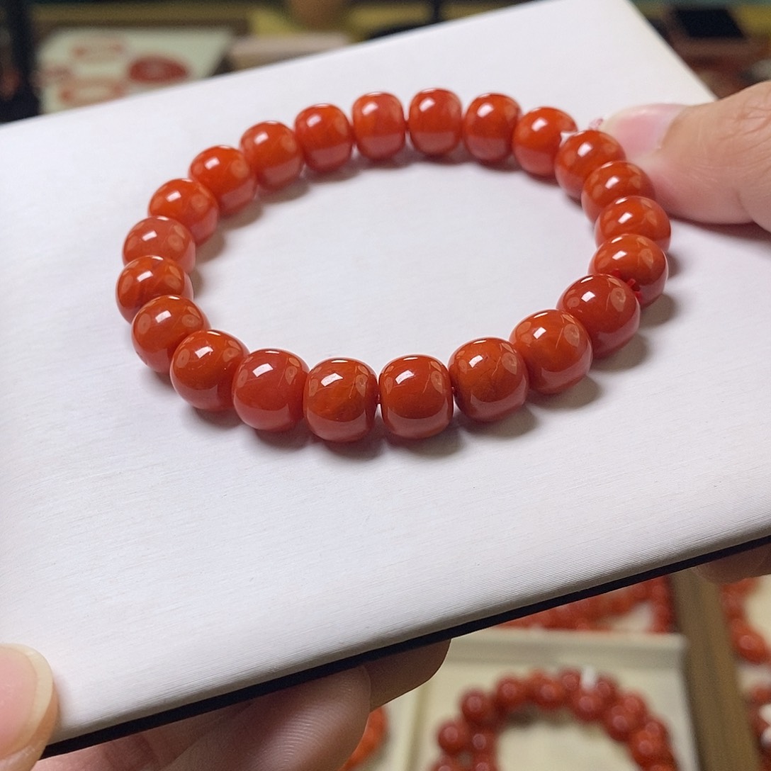 未镶嵌卡10南红玛瑙