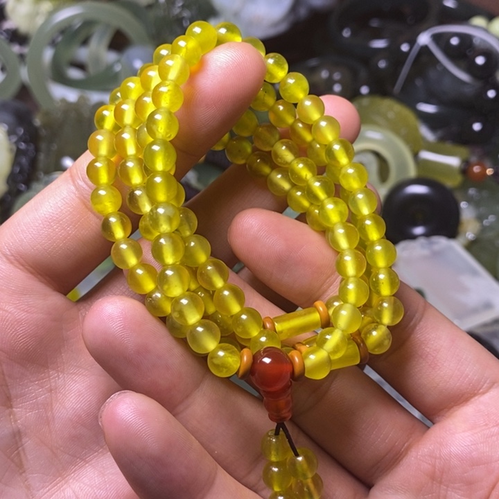 岫玉岫玉颈饰未镶嵌