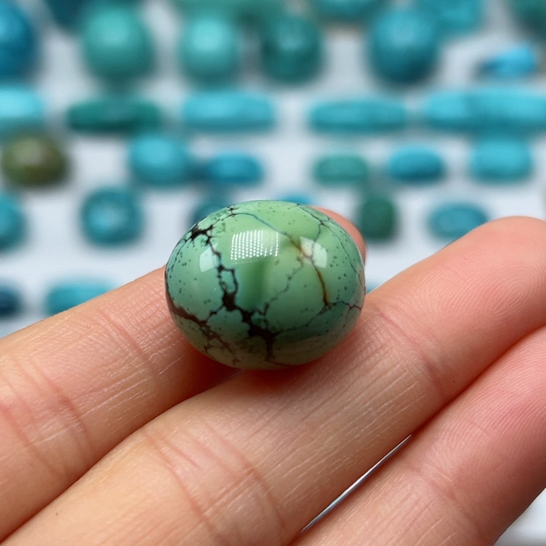 绿松石珠宝奇石未镶嵌