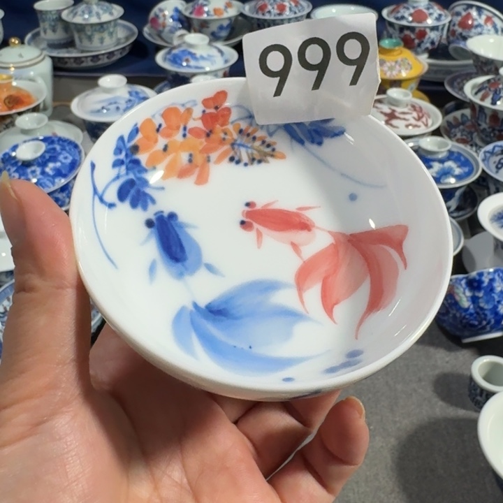 景德镇手工手绘杯