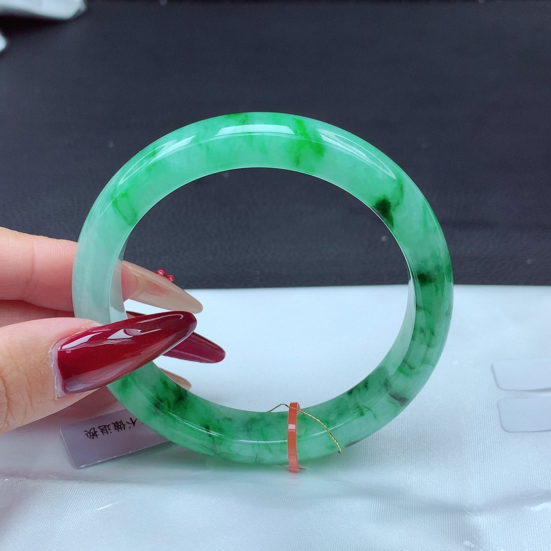 未镶嵌手镯翡翠58圈066